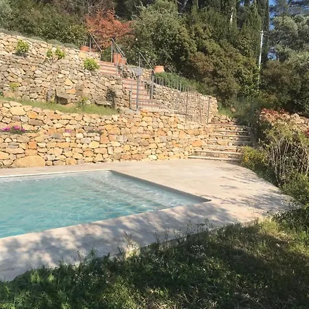 Hauteurs De Toulon : Charmant Studio Piscine Buitenkant foto