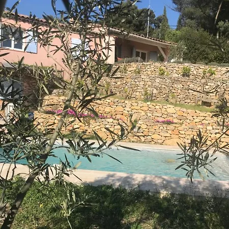 Hauteurs De Toulon : Charmant Studio Piscine Buitenkant foto